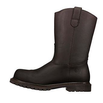 10” Wellington Steel Toe Work Boots for Men Electrical Hazard Oil and Slip Resistant