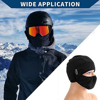 Water Proof Balaclava Face Mask with Hat, Ski Sun Hood Masks for Motorcycle Cycling 1Pc
