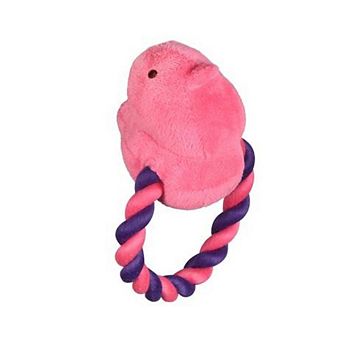 Peeps Squeaky Rope Dog Toy (Chick)