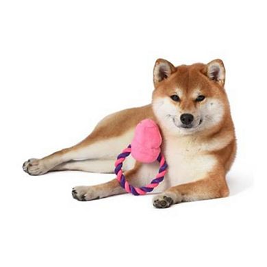 Peeps Squeaky Rope Dog Toy (Chick)