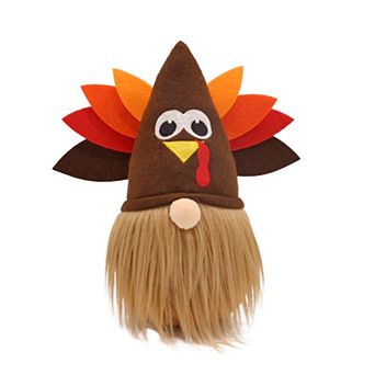 Midlee Thanksgiving Gnome Dog Toy With Hidden Ball