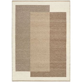 Nourison Copenhagen Mid-Century Modern Flatwoven Wool Indoor Area Rug