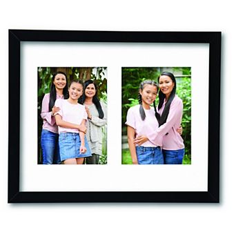 COURTSIDE MARKET Classic Hues Collection 11 x 14 Double Picture Frame