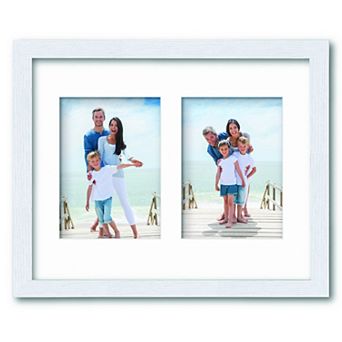 COURTSIDE MARKET Classic Hues Collection 11 x 14 Double Picture Frame