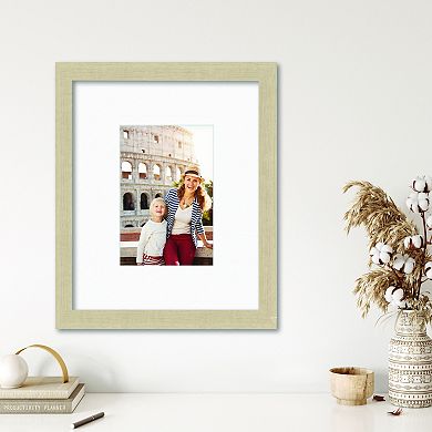 COURTSIDE MARKET Classic Hues Collection Natural 8 x 10 Picture Frame