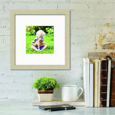 COURTSIDE MARKET Classic Hues Collection Natural 9 x 9 Picture Frame