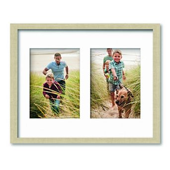 COURTSIDE MARKET Classic Hues Collection 11 x 14 Double Picture Frame