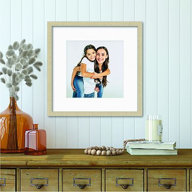 COURTSIDE MARKET Classic Hues Collection Natural 12 x 12 Picture Frame