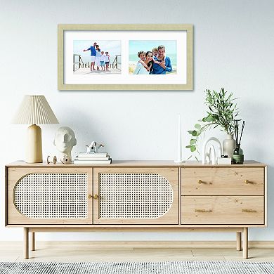 COURTSIDE MARKET Classic Hues Collection Natural 8" x 18" Picture Frame