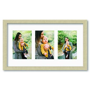 COURTSIDE MARKET Classic Hues Collection 9" x 16" Natural Photo Frame
