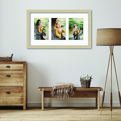 COURTSIDE MARKET Classic Hues Collection 9" x 16" Natural Photo Frame