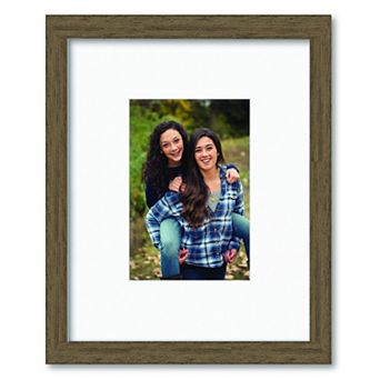 COURTSIDE MARKET Classic Hues Collection Walnut 8" x 10" Picture Frame