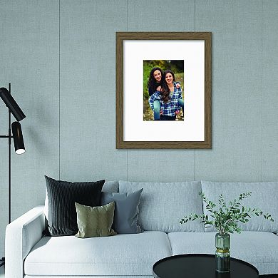 COURTSIDE MARKET Classic Hues Collection Walnut 8" x 10" Picture Frame