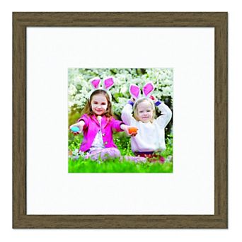 COURTSIDE MARKET Classic Hues Collection Walnut 9" x 9" Picture Frame