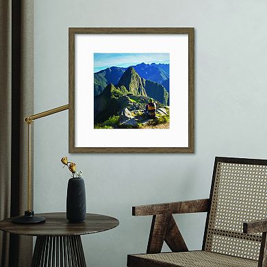 COURTSIDE MARKET Classic Hues Collection Walnut 12" x 12" Picture Frame