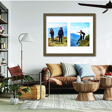 COURTSIDE MARKET Classic Hues Collection Walnut 16" x 20" Picture Frame