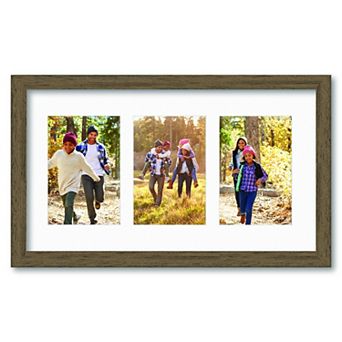 COURTSIDE MARKET Classic Hues Collection 9" x 16" Walnut Picture Frame