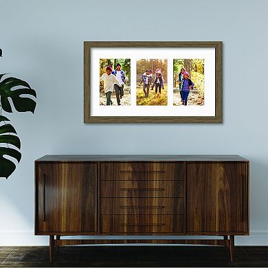 COURTSIDE MARKET Classic Hues Collection 9" x 16" Walnut Picture Frame