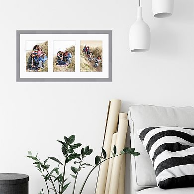 COURTSIDE MARKET Classic Hues Collection 10" x 20" Collage Picture Frame
