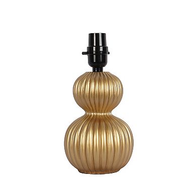 Gold Tone Finish Accent Table Lamp