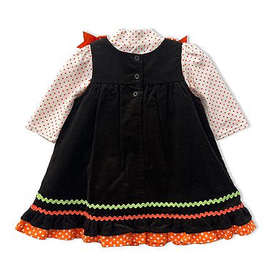 Baby & Toddler Blueberi Boulevard 2-pc. Corduroy Jumper Set with Turkey Design