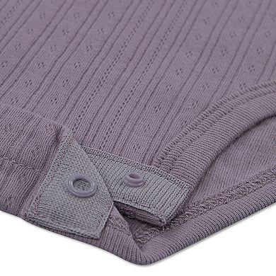 Newborn Baby Girls Huggies Babywear® Bodysuit Pants & Bib 3-Piece Set