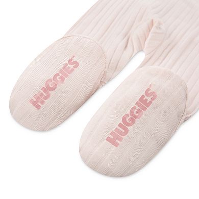 Newborn Baby Girls Huggies Babywear 100% Organic Ruffle Footed Sleep & Play