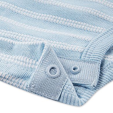 Newborn Baby Boys Huggies Babywear® 100% Organic Bodysuit Pants & Hat 3-Piece Set