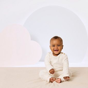 Newborn Baby Boys Huggies Babywear® 100% Organic Long Sleeve Top & Pants 2 pc Set