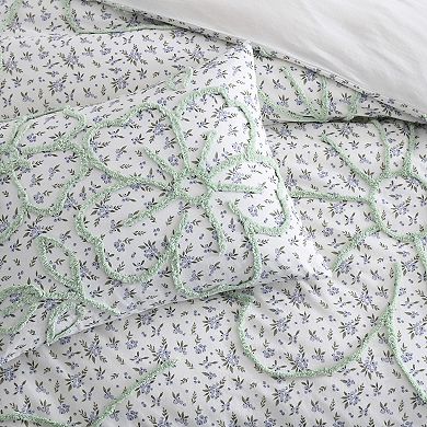 Peri Blueberry Chenille 3-piece Comforter Set with Shams
