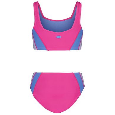 Girls 7-16 Under Armour Colorblock 2-Piece Bikini Top & Bottoms Swim Set