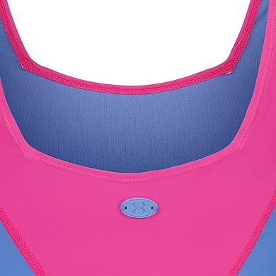 Girls 7-16 Under Armour Colorblock 2-Piece Bikini Top & Bottoms Swim Set