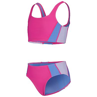 Girls 7-16 Under Armour Colorblock 2-Piece Bikini Top & Bottoms Swim Set