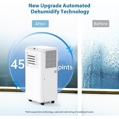 8,000Btus Portable Air Conditioner AC Unit 3-in-1 Air Conditioners