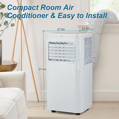 Portable Air Conditioner, 10,000 BTUs Portable AC Unit 4-in-1 Modes