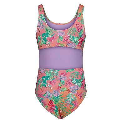 Girls 7-16 Roxy Coastal Breeze One-Piece Swimsuit