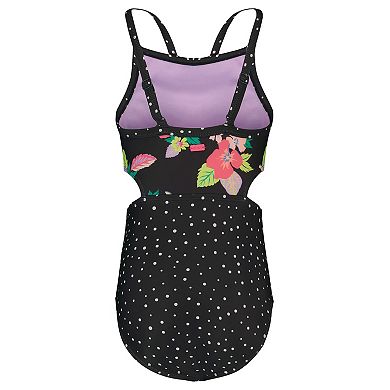 Girls 7-16 Roxy Floral Print One-Piece Swimsuit