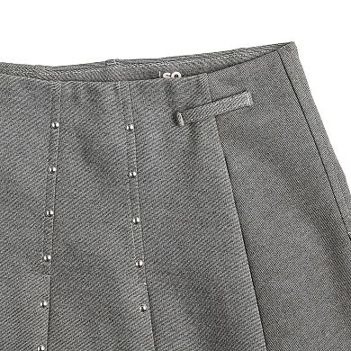 Girls 6-16 SO® Adaptive Pleated Skort