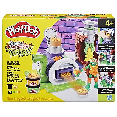 Play-Doh Teenage Mutant Ninja Turtles Slice & Blast Pizza Playset