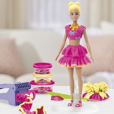 Play-Doh Barbie Ruffles & Bows Doll 2-pc. Set