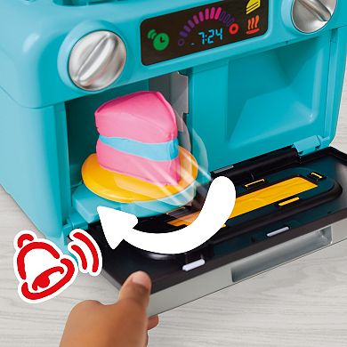 Play-Doh Super Slice Cake Playset with Interactive Oven & 12 Colors of Dough
