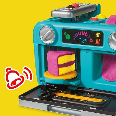 Play-Doh Super Slice Cake Playset with Interactive Oven & 12 Colors of Dough