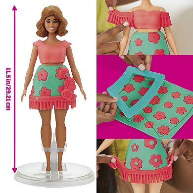 Play-Doh Barbie Florals & Fringe Doll Set