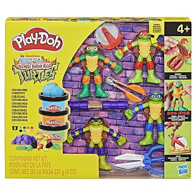 Play-Doh Teenage Mutant Ninja Turtles Cowabunga Creations Playset