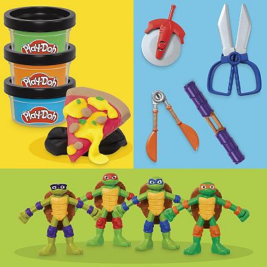 Play-Doh Teenage Mutant Ninja Turtles Cowabunga Creations Playset