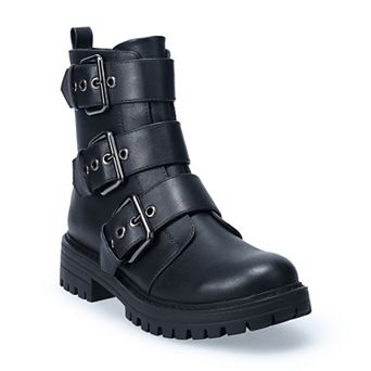 SO® Teegan Buckle Women's Ankle Boots