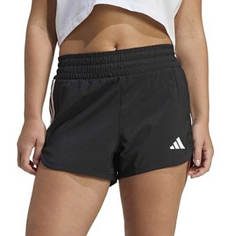 Women's adidas Pacer Workout Woven High Rise Shorts