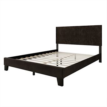 Velvet Platform Bed
