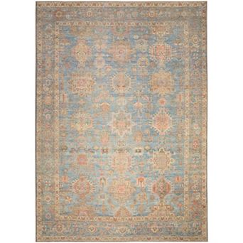 Nourison Vintage Washables Traditional Non-Slip Indoor Area Rug