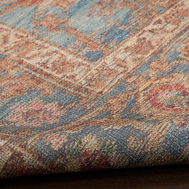 Nourison Vintage Washables Traditional Non-Slip Indoor Area Rug